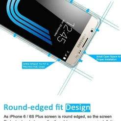 Panzer Schutz Glas Samsung Galaxy J5 2016 2 Stück 9H Härte Ultra-klar
