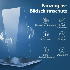 Panzer Schutz Glas Samsung Galaxy A80 A90 3 Stück 9H Ultra-klar