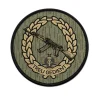 Patch Treu Gedient NVA Volksarmee DDR Osten Grenzschutz Berlin Klett 9cm #37023