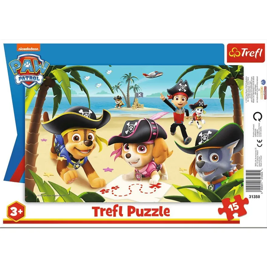 Paw Patrol - Rahmen Puzzle 31350 - 15 Teile