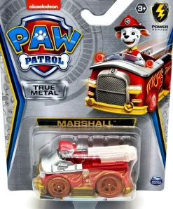 Paw Patrol True Metal Fahrzeuge Power Series Autos Cars Figur Marshall