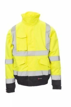 Payper Paddock Zweifarbige Warnschutzjacke, Reflexstreifen bis 3XL Italien