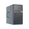 PC-Gehäuse Chieftec Mini Tower, werkzeugloses Design, schwarz