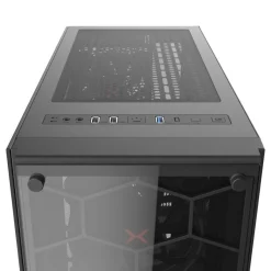 PC-Gehäuse Krux KRX0007, schwarz, Gaming