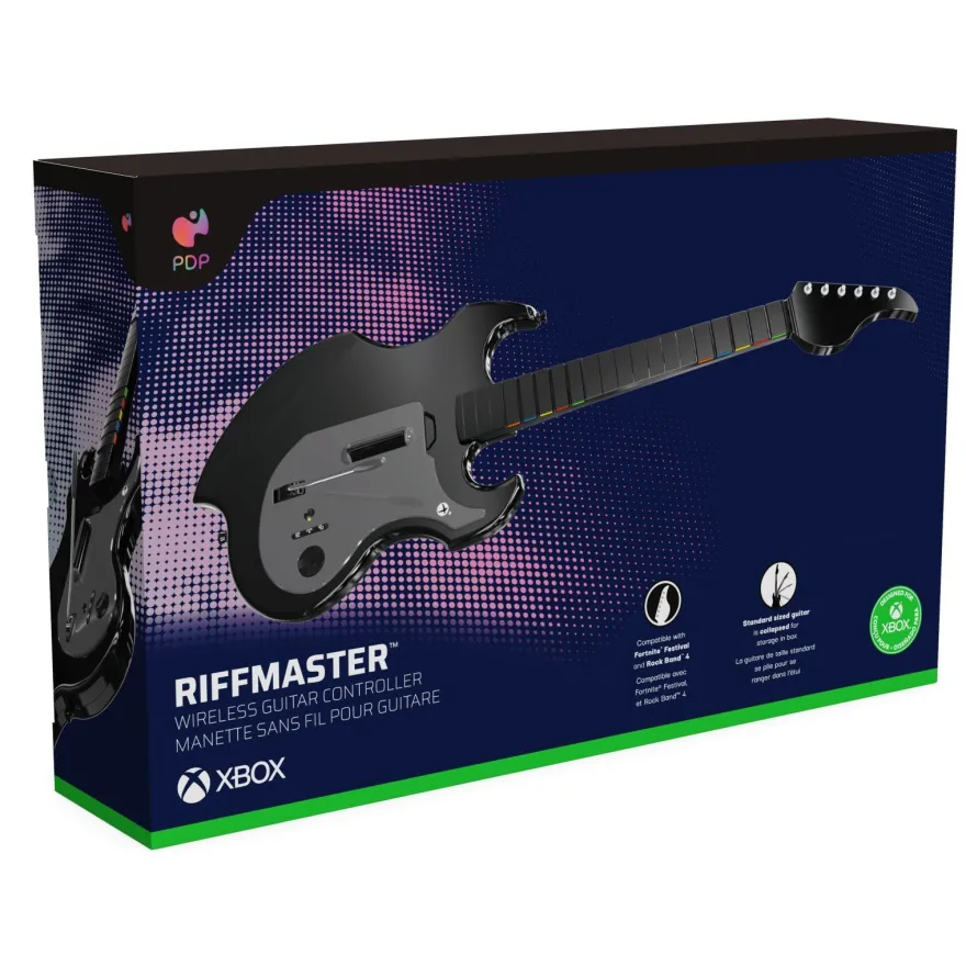 PDP Riffmaster, Gitarre, PC, Xbox One, Xbox Series S, Xbox Series X, D-Pad, Analog