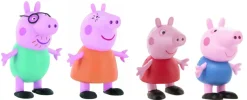 Peppa Wutz Figuren 4er Set 6,5cm Papa Mama George Pig Schweinchen vier Stück
