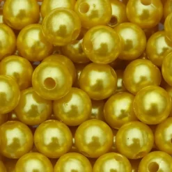 Perlen / Ø 8 mm / 250 St. - Bastelbedarf Deko Wachsperlen