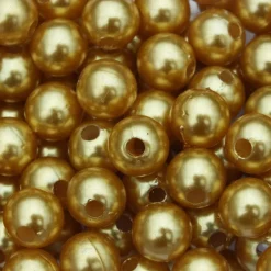 Perlen / Ø 8 mm / 250 St. - Bastelbedarf Deko Wachsperlen