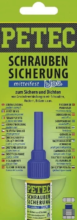 PETEC Schraubensicherung mittelfest