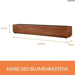 Pflanzkübel Holz Pflanzkasten NUSS Blumenkübel Blumenkasten Blumentopf 110DES1717NU