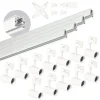 3-Phasen-Schienenset Nextrack - Schienensystem Komplett-Set mit 12x GU10 Lampe Weiß