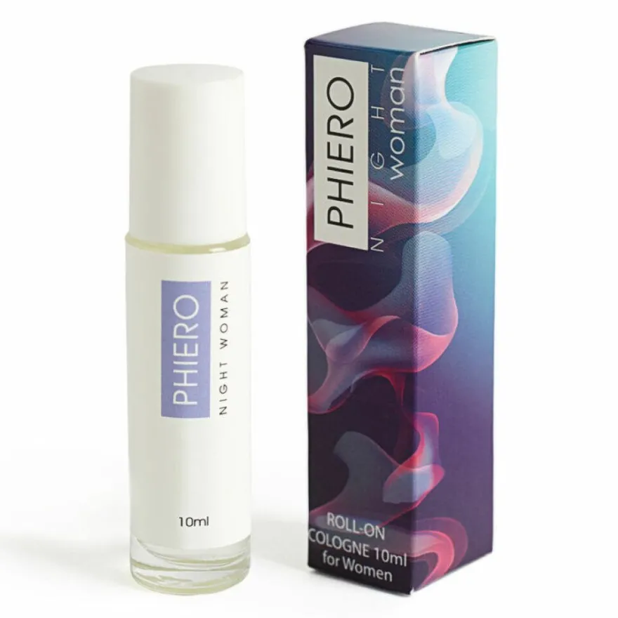 PHIERO NIGHT WOMAN. Perfume WITH Pheromones IN ROLL-ON FORMAT FOR WOMEN