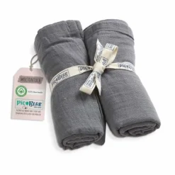 pic Bear Musselin Moltontücher 2er Pack