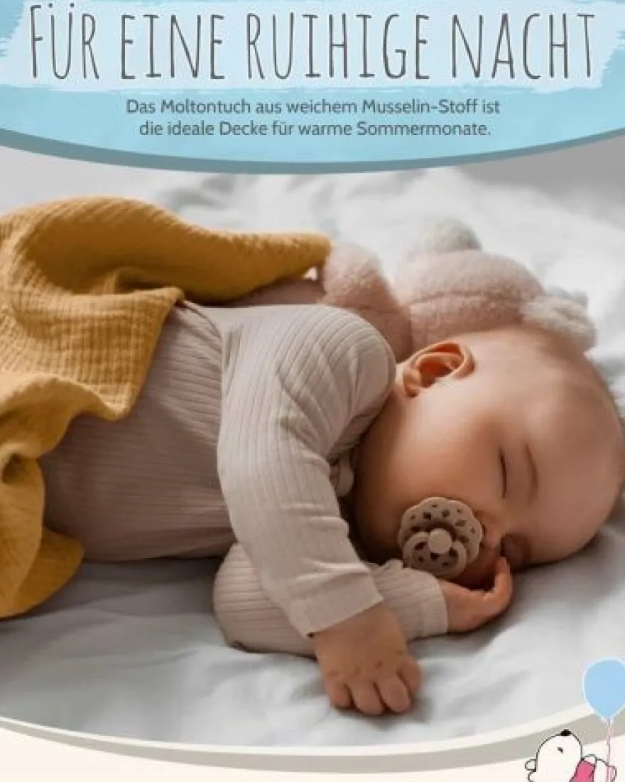 pic Bear Musselin Moltontücher 2er Pack