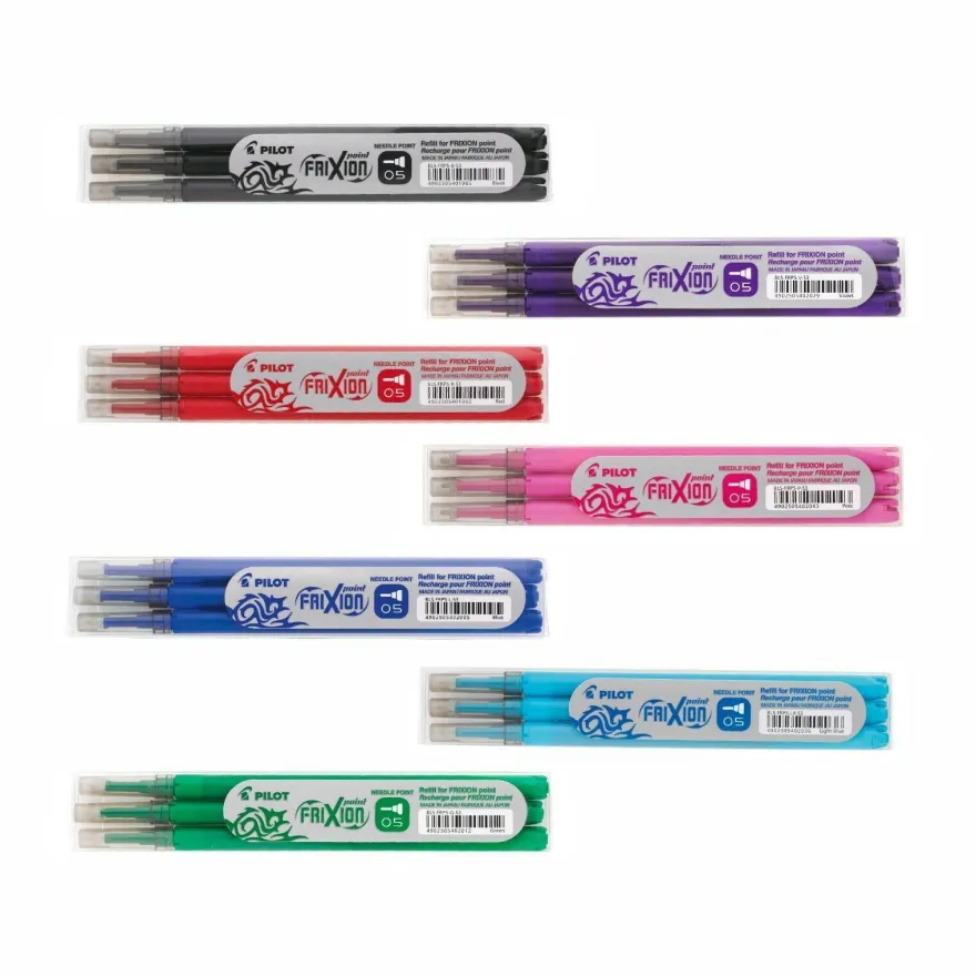 Pilot Frixion Point Ersatzminen 0.5 -alle Farben
