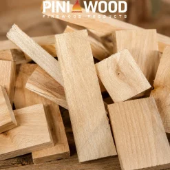 PINI Brennholz 100% Buche Kammergetrocknet Holzabschnitte 480 kg Palette