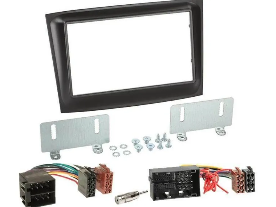 Pioneer Autoradio Bluetooth Touchscreen USB für Fiat Doblo ab 2015 schwarz matt