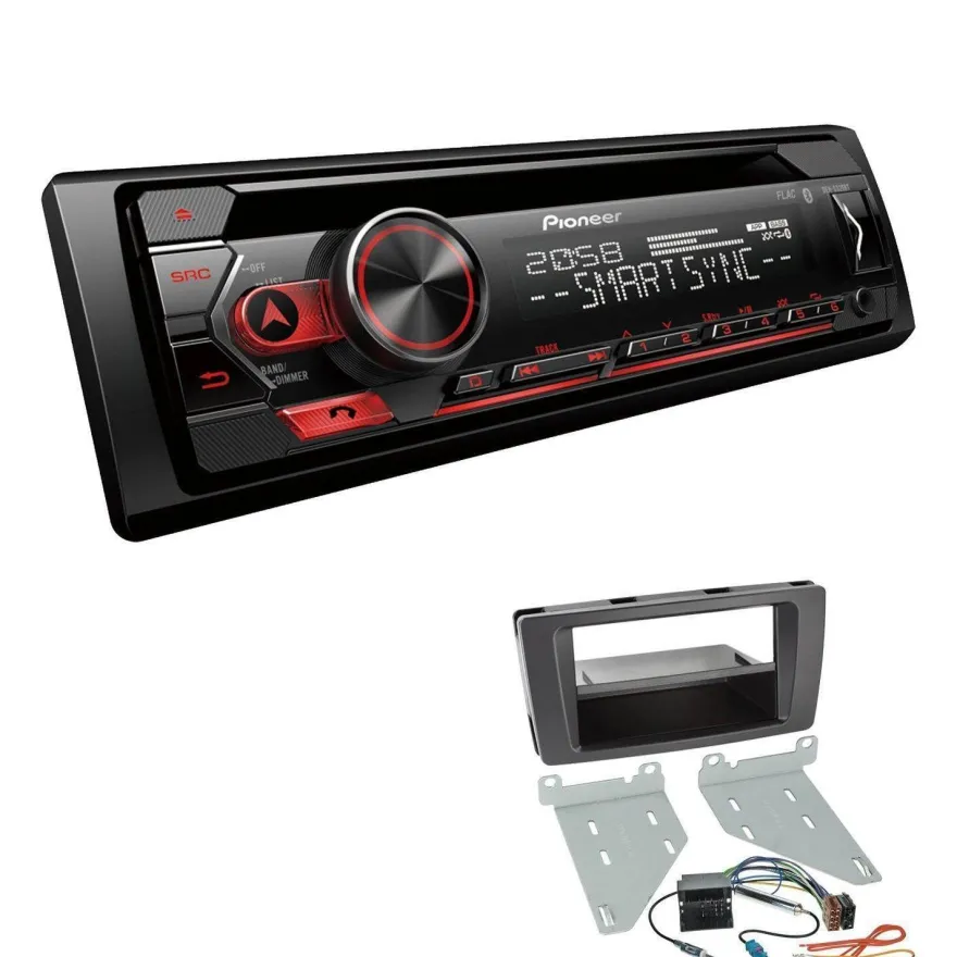 Pioneer Autoradio CD Bluetooth Spotify USB für Skoda Octavia II Octavia Scout