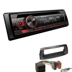 Pioneer Autoradio CD Bluetooth Spotify USB für Fiat Punto 1999-2007 schwarz