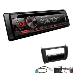 Pioneer Autoradio CD Bluetooth Spotify für Mercedes-Benz CLK Facelift 2004-2010