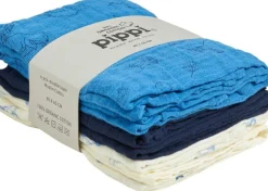 Pippi Babywear Kinder Windeln Organic cloth Muslin (6-pack)