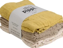 Pippi Babywear Kinder Windeln Organic cloth Muslin (6-pack)