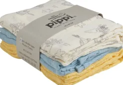 Pippi Babywear Kinder Windeln Organic cloth Muslin (6-pack)