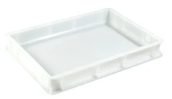 7 Pizzateigbehälter Transportkiste Lagerbox Teigbehälter 60x40 cm C65 NEU