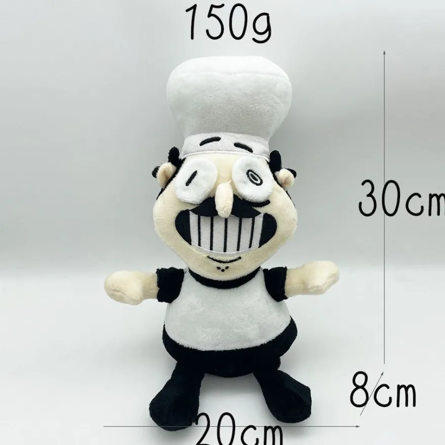 Pizza Tower Plüsch Puppe für Kinder Baby Peppino Pepperman Stuffed Doll Spielzeug