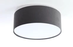 Plafond Plafond Lampenschirmhöhe 16 18 Weiße Abdeckung 50 Dunkelgrau2