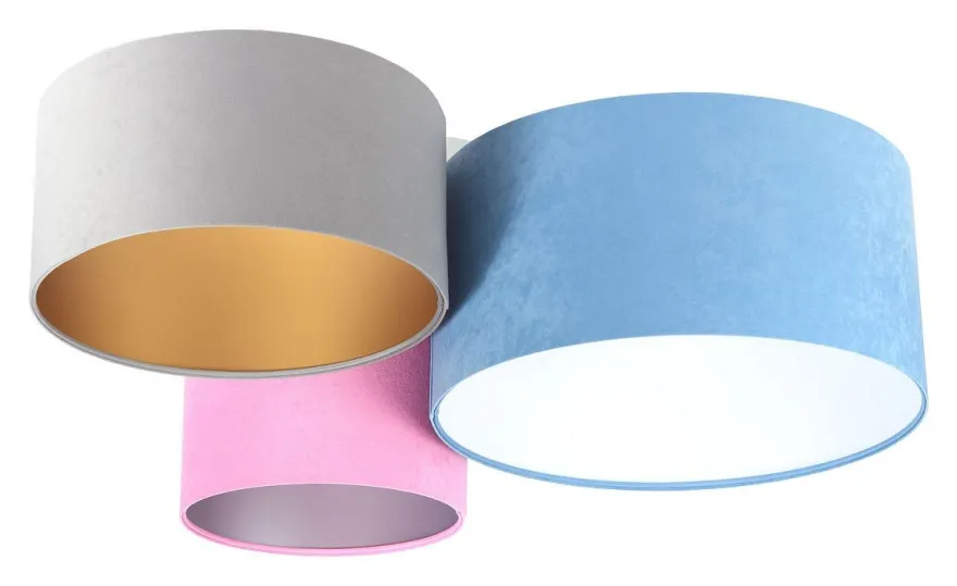Plafond Trio 35 Metall Weiß 50|40|30 Lampenschir...
