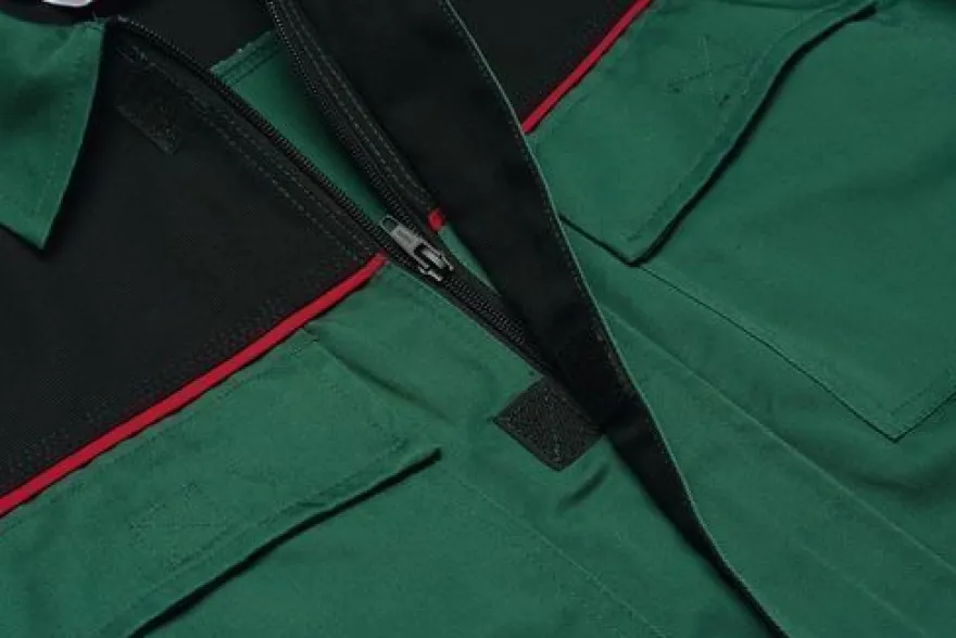 Planam Highline Bundjacke, Malerjacke in weiß, Arbeitsjacke für Maler, 5 Taschen