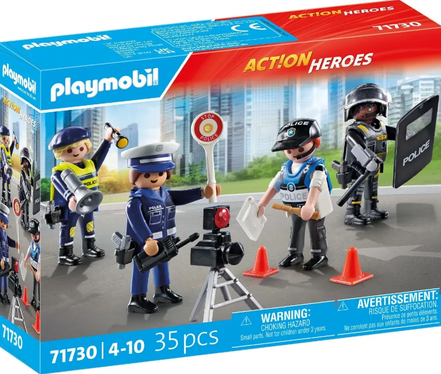 Playmobil® ActionHeroes 71730 Figurenset Polizei
