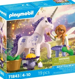 Playmobil® MagicUnicorns 71843 Sammeleinhorn Glückslavendel mit Fee