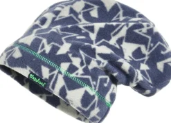 Playshoes Kinder Mütze Fleece-Beanie Sterne Camouflage