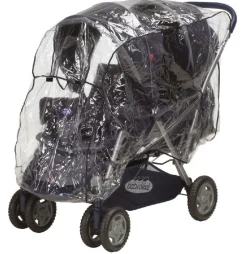 Playshoes Kinder Universal-Regen-Verdeck für Geschwisterwagen