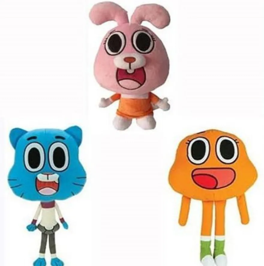 Plüsch Spielzeug 25 cm Die fantastische Welt von Gumball Darwin Plüschtiere