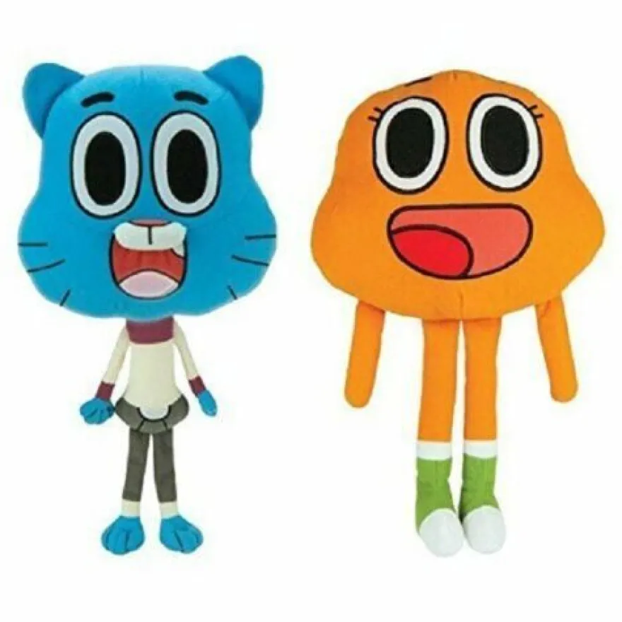 Plüsch Spielzeug 25 cm Die fantastische Welt von Gumball Darwin Plüschtiere