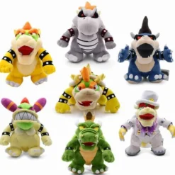 Plüsch Spielzeug Super Mario Bros Dunkel Bowser König Koopa Dry Bones Plüschtiere