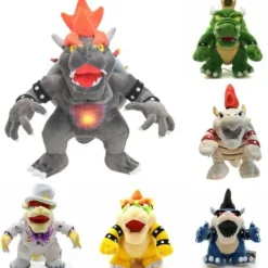 Plüsch Spielzeug Super Mario Bros Dunkel Bowser König Koopa Dry Bones Plüschtiere