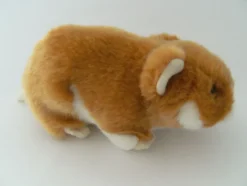 Plüschtier Hamster 18 cm beige Stofftier Kuscheltier Plüschtiere Tiere Haustiere