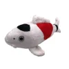Plüschtier Kuscheltier Stoff Tier Koi Karpfen weiß Fisch 22 cm (Gr. 22)