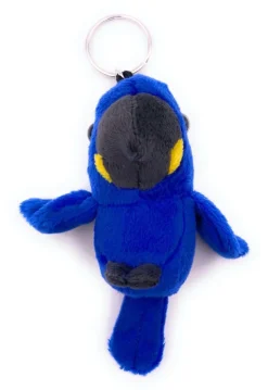 Plüschtier Stofftier Kuscheltier Vogel Papagei Hyazinth Ara Blau