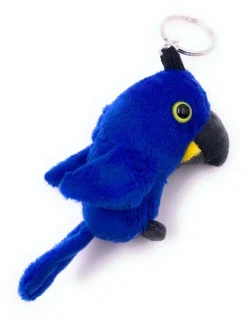 Plüschtier Stofftier Kuscheltier Vogel Papagei Hyazinth Ara Blau