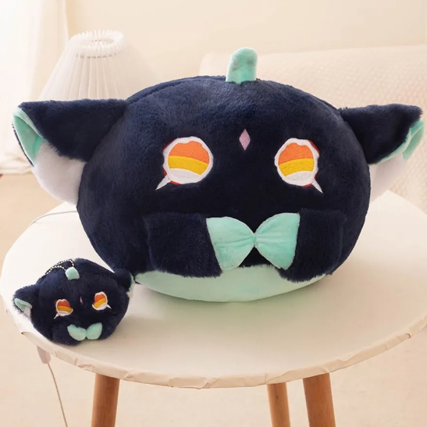 Plüschtier Xiao Katze Kinder Soother Puppe Genshin Impact Kissenpuppe Merchandise