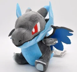 Pokemon Mega Glurak Charizard X - Plüsch Figur Stofftier Kuscheltier 20 cm NEU