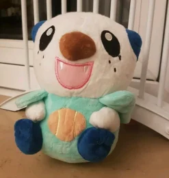 Pokemon Ottaro Oshawott Plüsch Figur Stofftier Kuscheltier - Plush 18 cm NEU