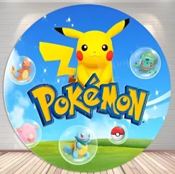 Pokemon Pokeball Pikachu Essbar Zuckermasse Tortenbild Tortenaufleger + 4 Muffin