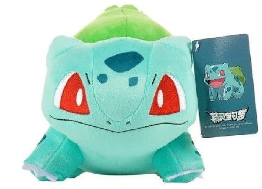 Pokémon Bisasam 20 cm Plüschtier Stofftier Kuscheltier