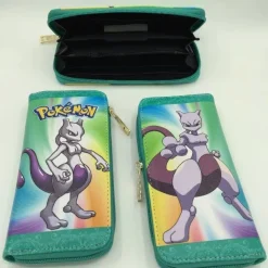 Pokémon Cartoon Thema01 lange Brieftasche Junge Mädchen Geldbörsen Card Purse